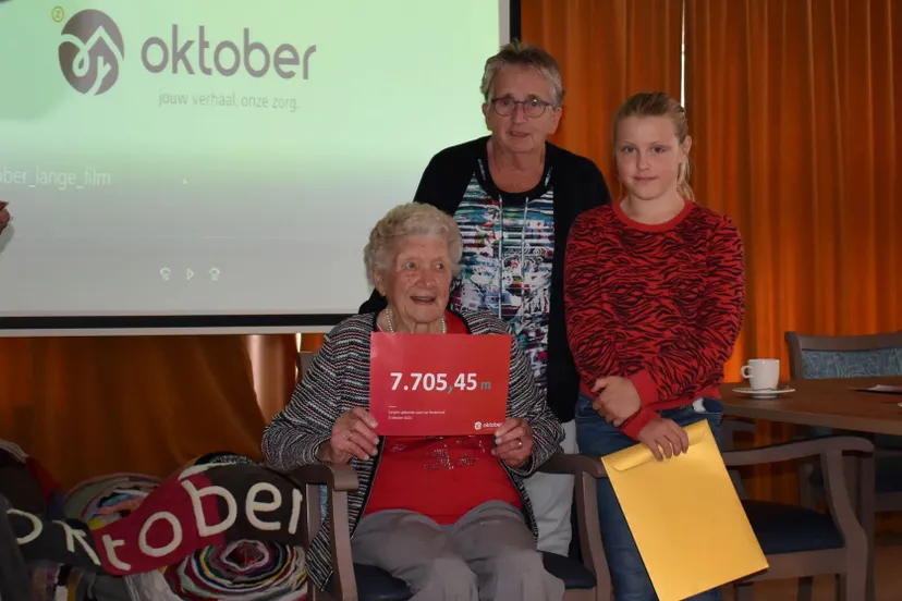 langste sjaal van nl