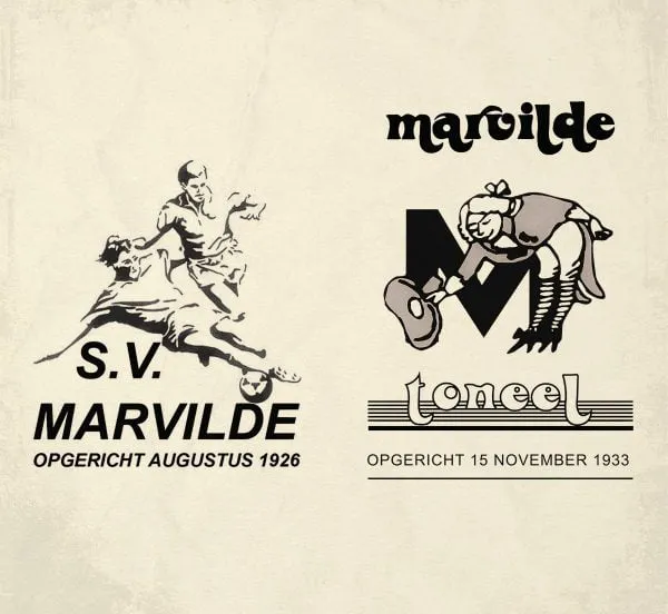 logo marvilde vroeger en nu
