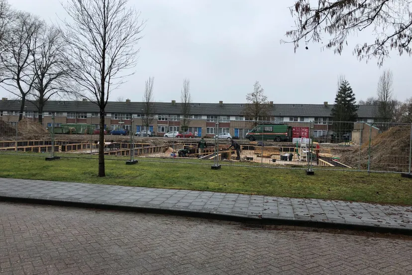 nijlandhuis in aanbouw