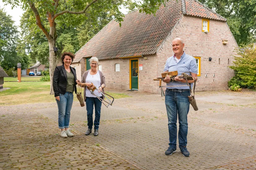 overhandiging materialen