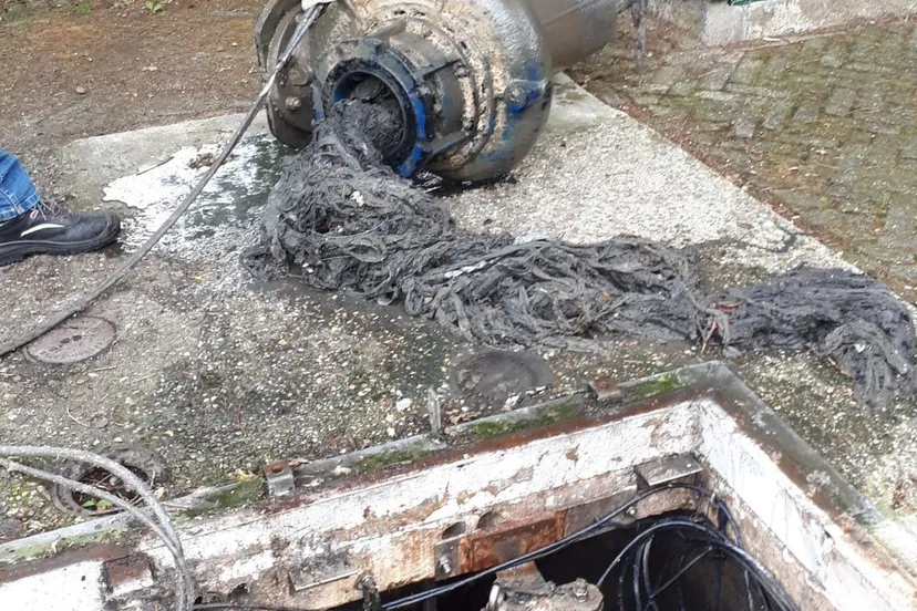 rioolwaterzuivering vochtige doekjes