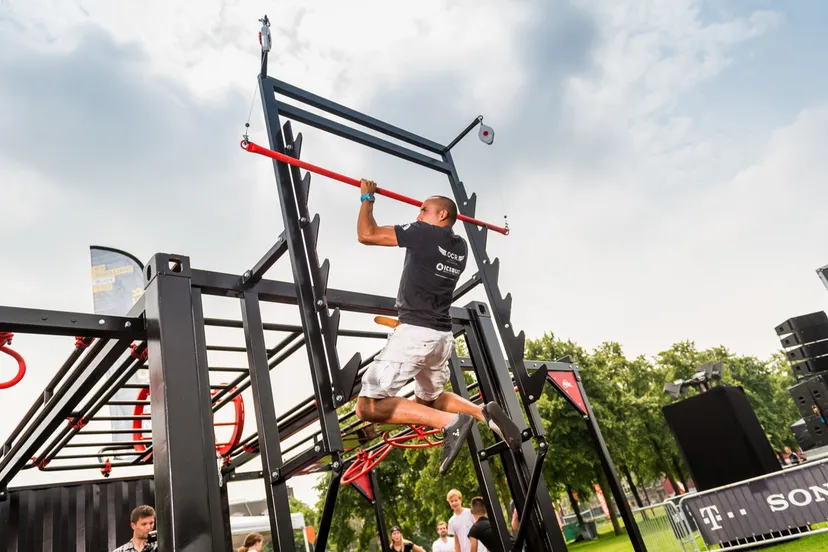 sportcontrainer ninja obstacle