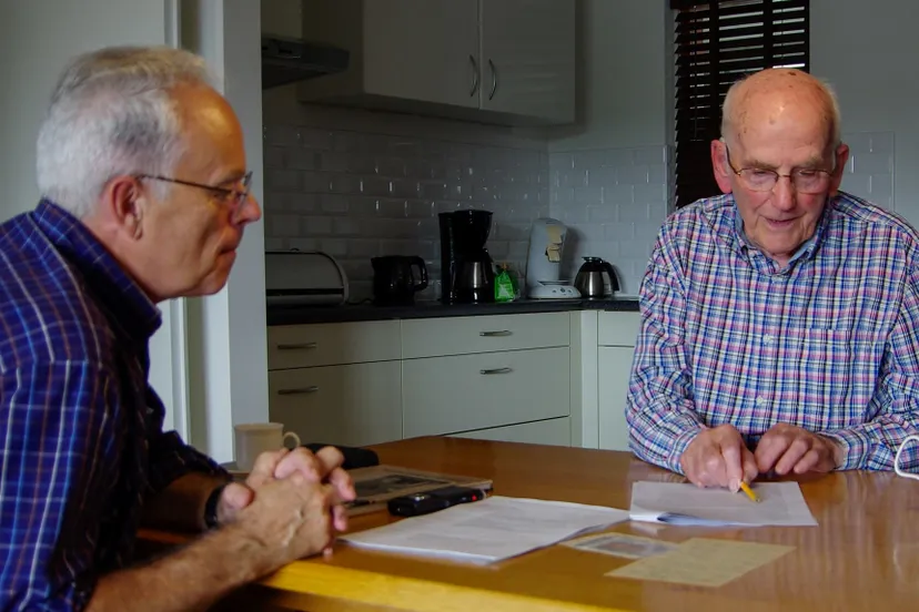 ton sliphorst links in gesprek met wim de greef