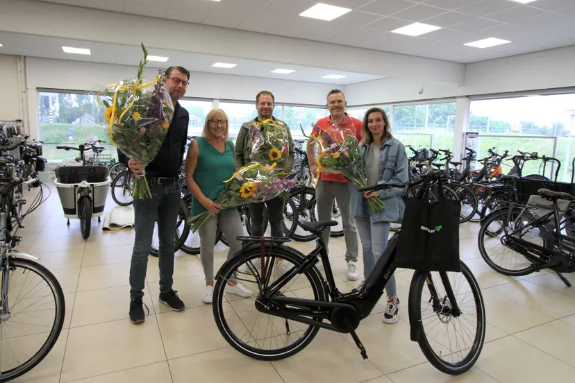 vmg fietshuis prijsuitreiking