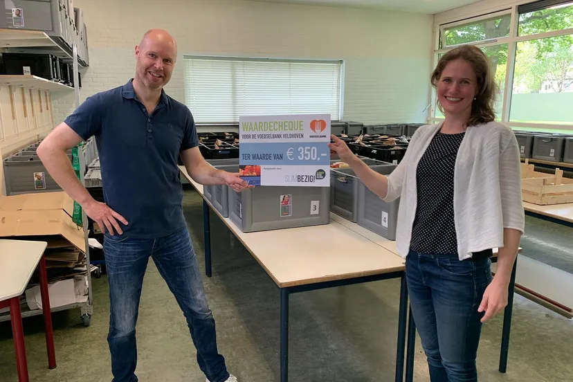 voedselbank cheque slimbezig