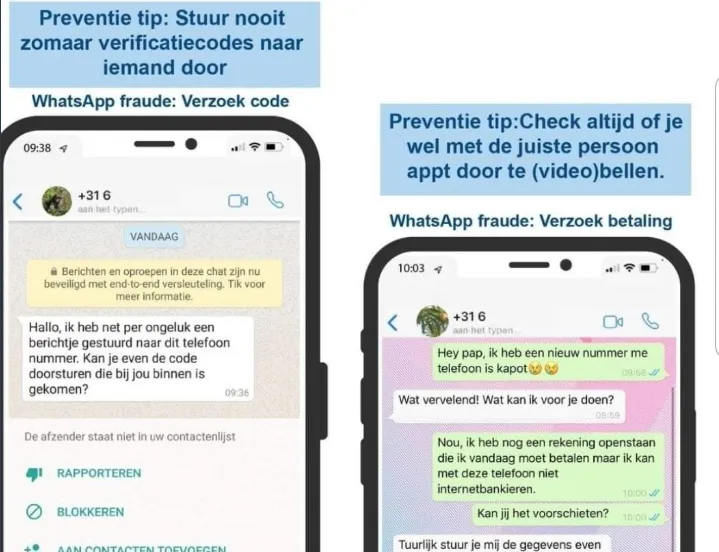 whatsapp fraude