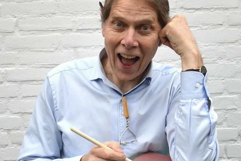 wim daniels koken met taal foto cees van keulen klein