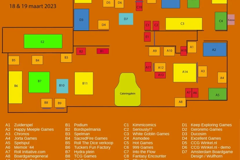zuiderspel plattegrond