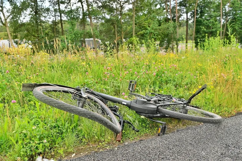 fietsongeval bij a67