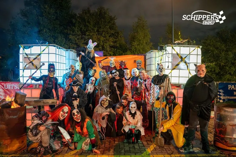 schippersstop halloweengroep