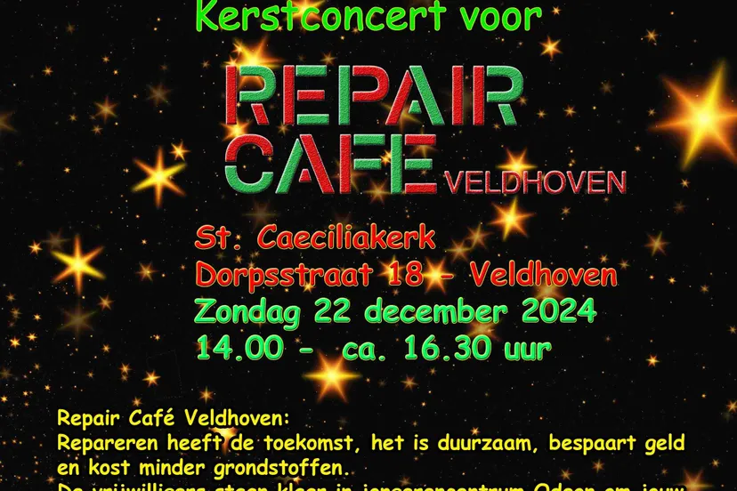 kerst benefiet 2024 chantoers repair cafe