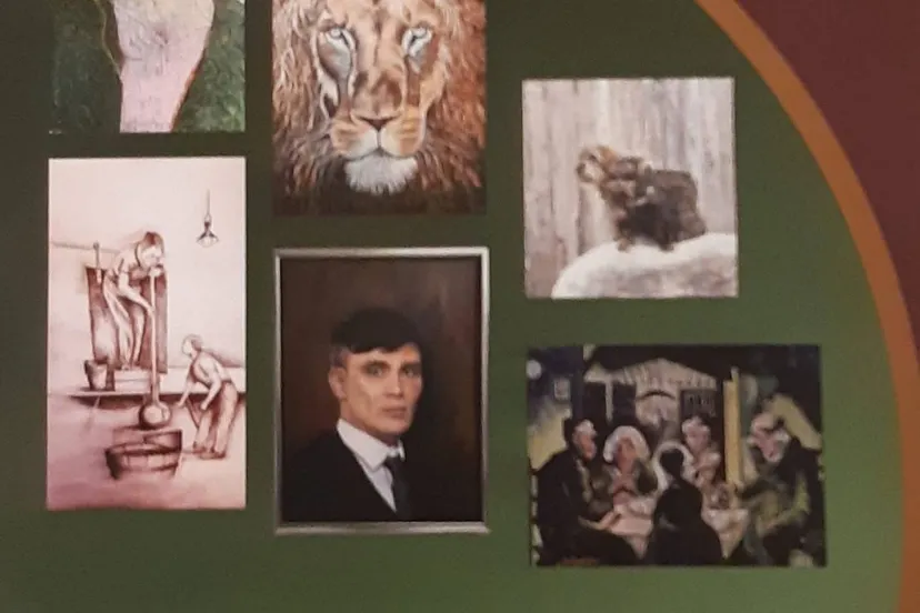 penseeltje expositie