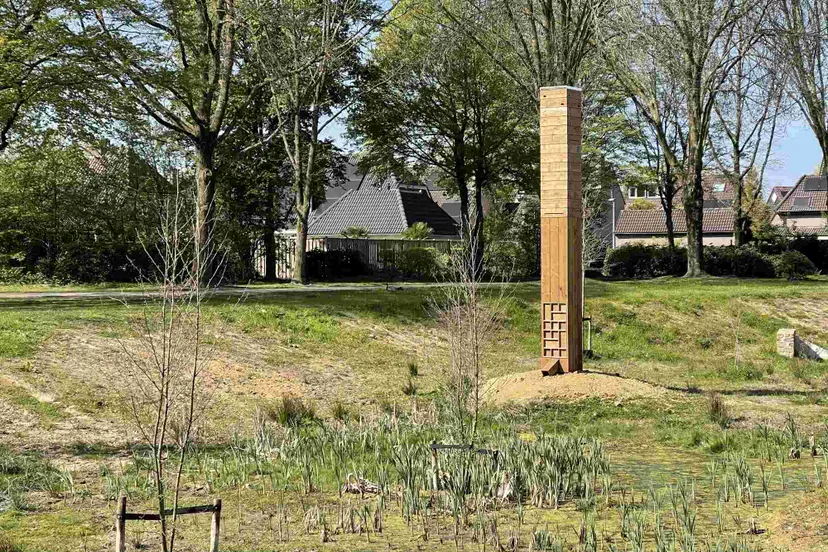 insectenhotel groen blauwe zone