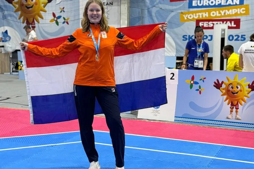 Gouden Nielle op EYOF 2025 Skopje