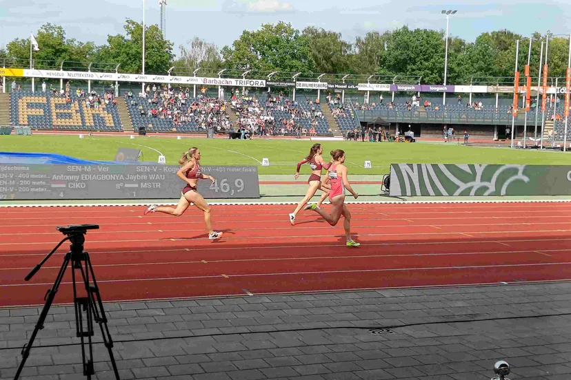 Eveline Saalberg op NK 2025