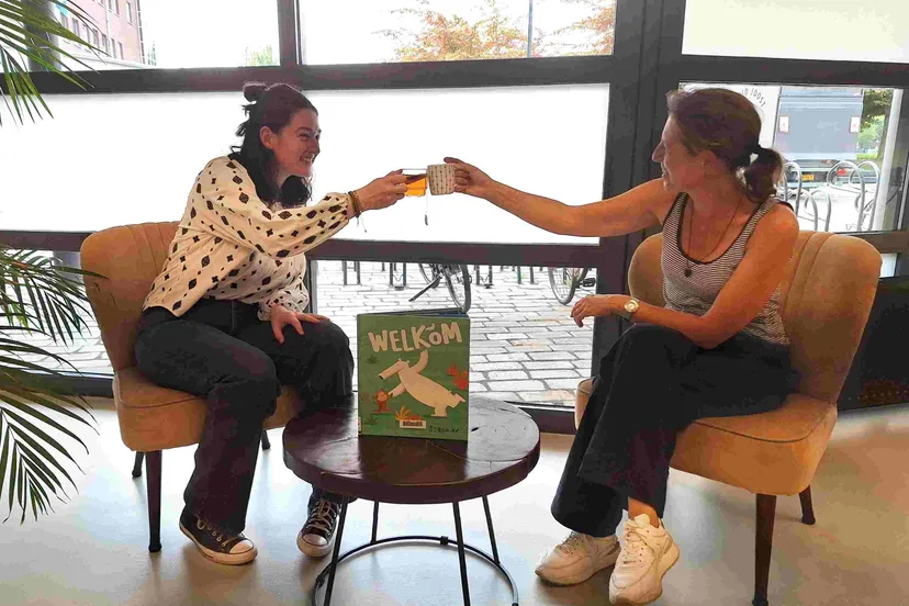 Heropening bieb - Eva en Judie