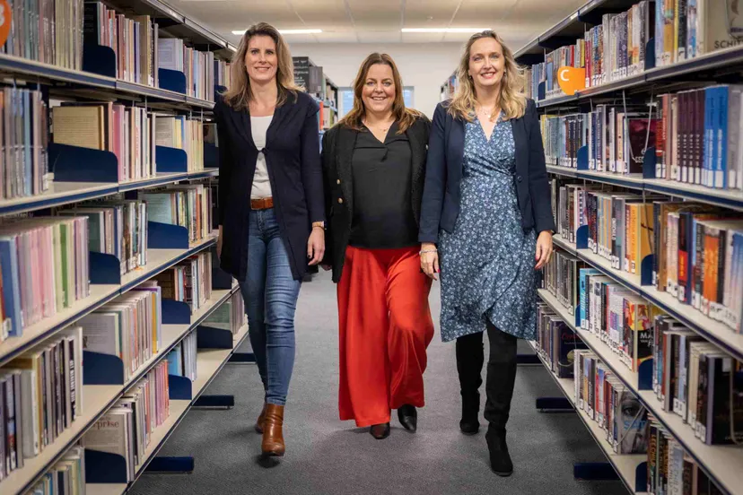 Daniëlle Bax, Carin van Holstein en Tosca Goes 2023 foto Brigitte Strijbos