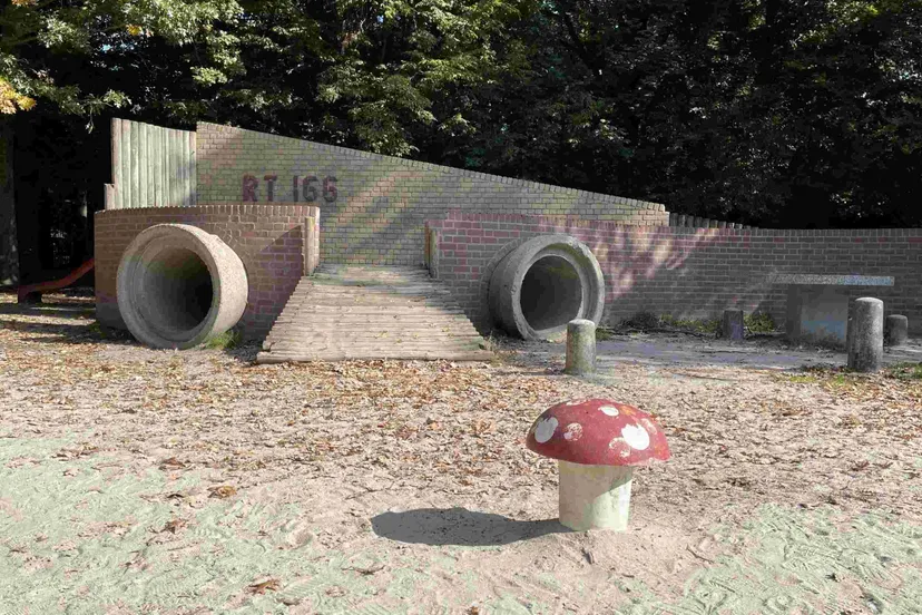 fort op kinderboerderij De Hazewinkel