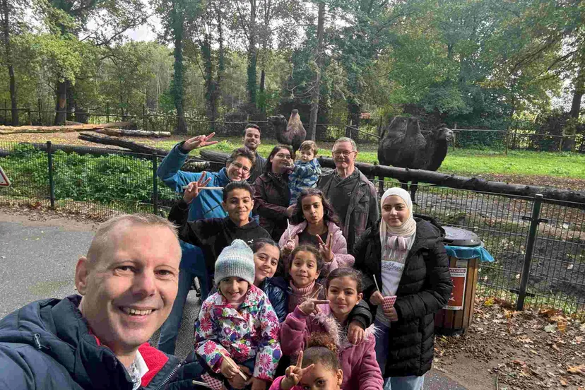 GL & PvdA Veldhoven Bezoek COA aan Veldhoven Zoo Oerle