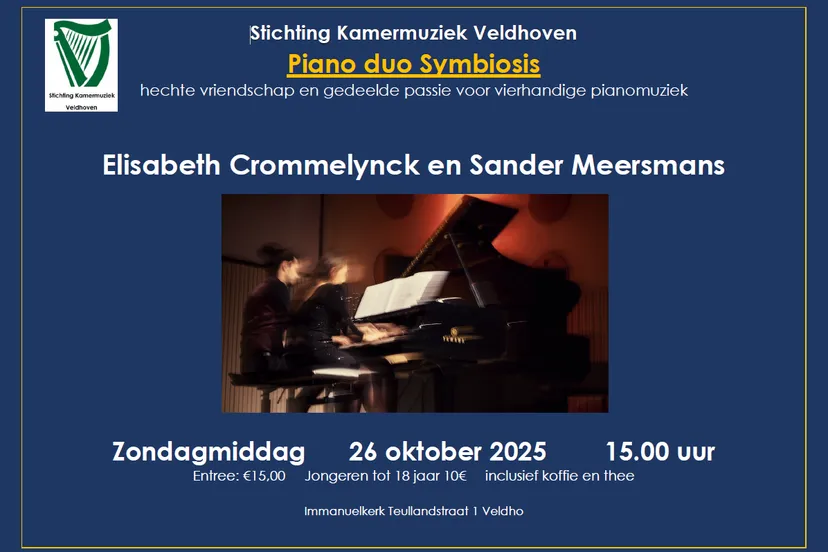Kamermuziek Veldhoven op 26 oktober 2025