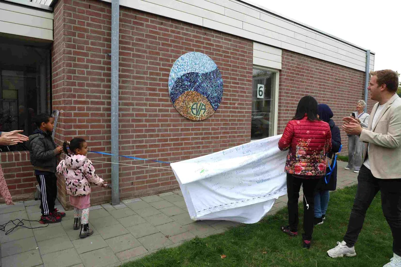 Kunstwerk bij stichting EVA