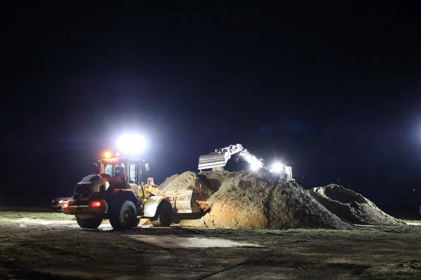 Voorbereidend werk voor detonatie bom
