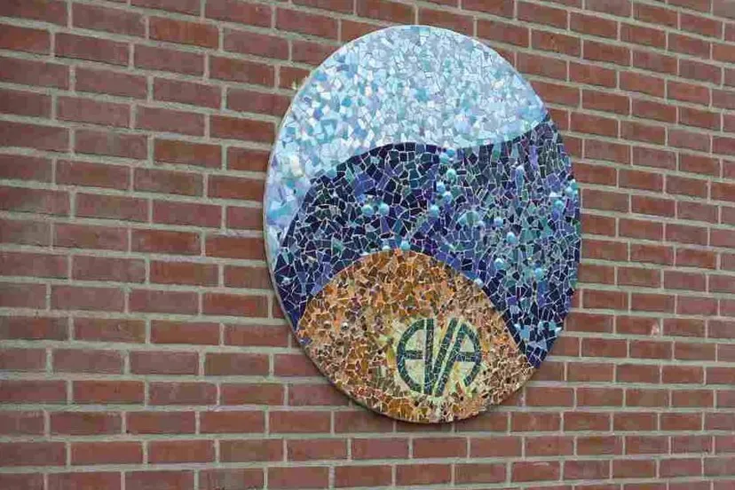 Kunstwerk bij stichting EVA