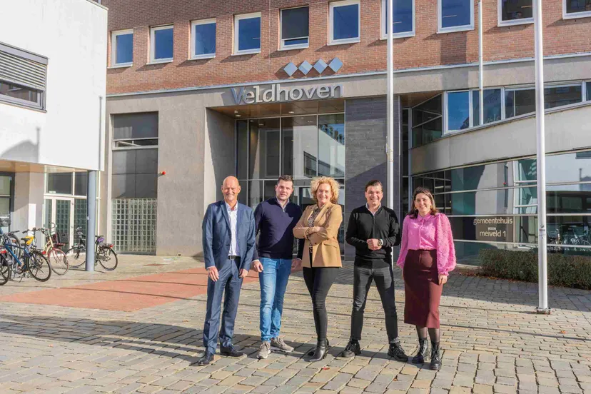 VVD-leden Jos van Daele Roy van Heugten Chantal Gonzalez Rick Louwers en Susette Roothans