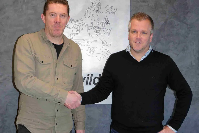 René van Genesen en trainer Ruwin Verwoert