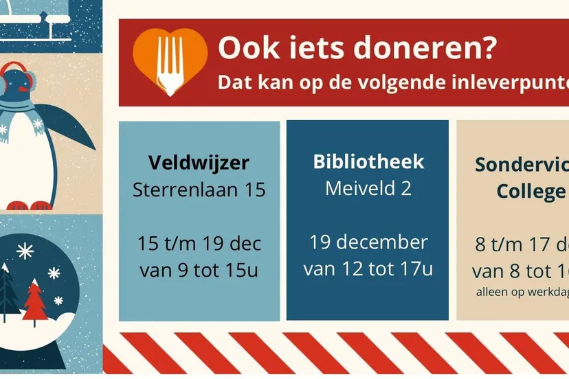 Voedselbank Geef een kerstpakket