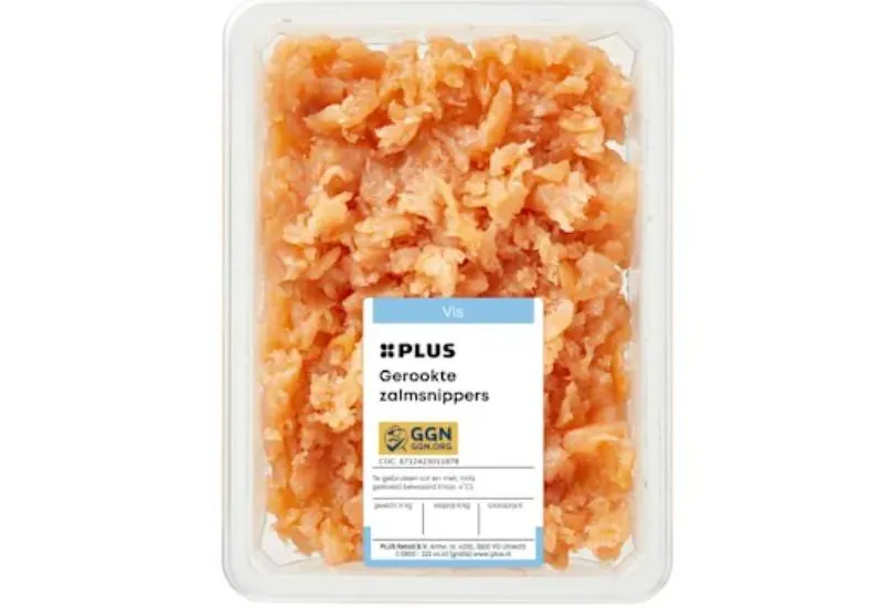 PLUS gerookte zalmsnippers