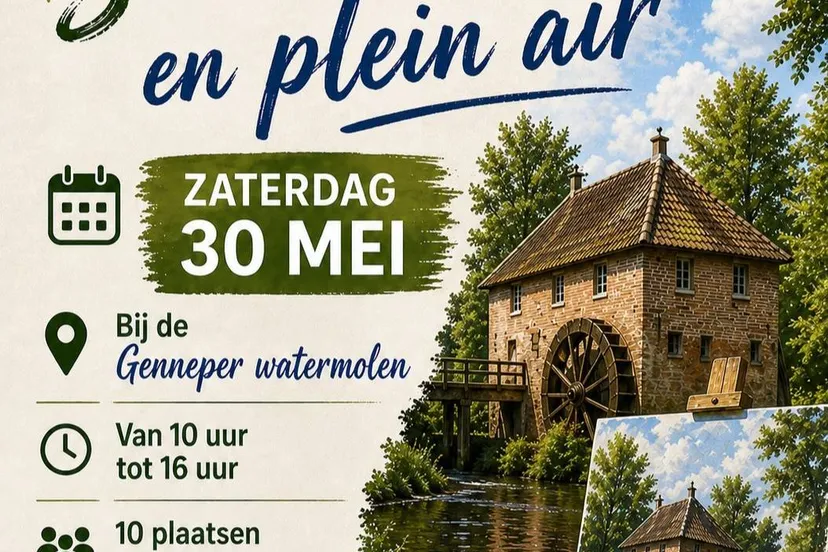 flyer buiten schilderen