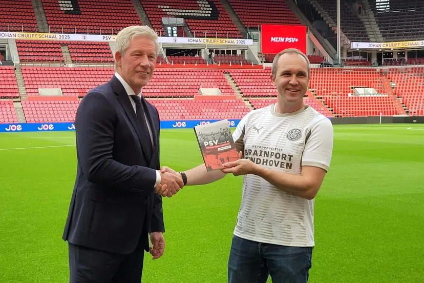 Marcel Brands (links) en Joris Kaper