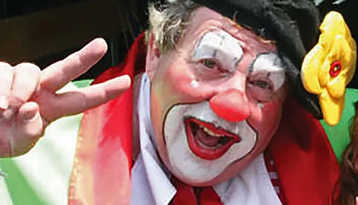 clown coco christal banner