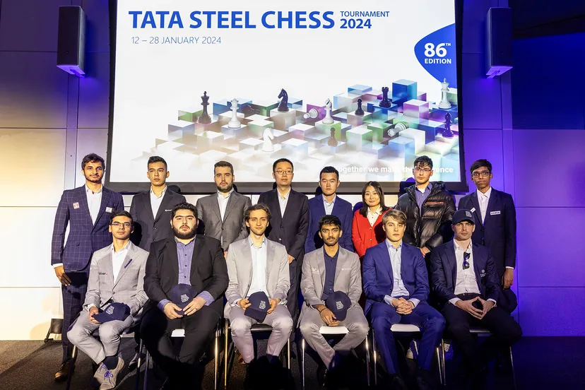 deelnemers masters tata steel chess tournament 2024 1 kopie