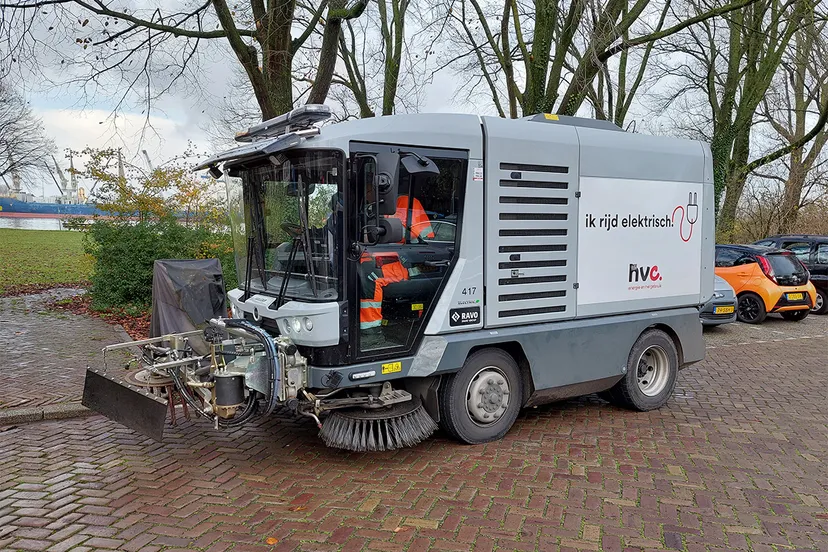elektrische veegwagen hvc 3