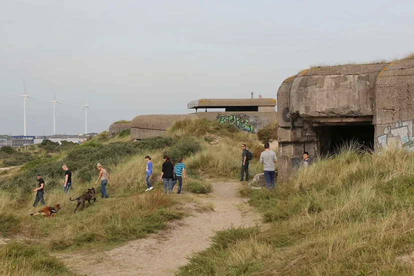 ijmuiden rauw aan zee bunkerroute foto ko van leeuwen