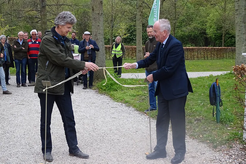 jan gorter en johan carel bierens de haan openen bloemenwaaier beeckestijn foto eveline blok natuurmonumenten 1