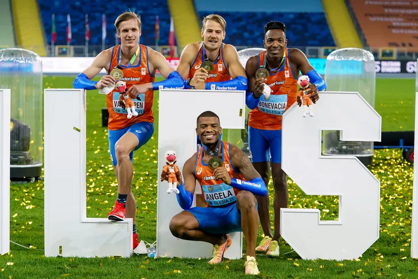 jochem dobber goud world relays medaille