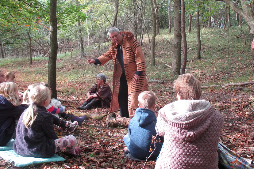 verhalenvertellers de blauwe kom
