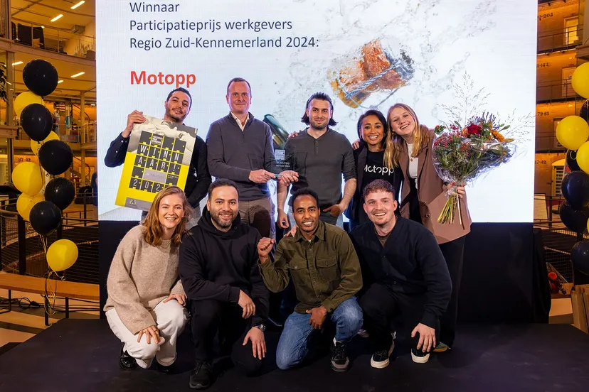 participatieprijs werkgevers 2024 winnaar motopp foto adam van noort persfoto