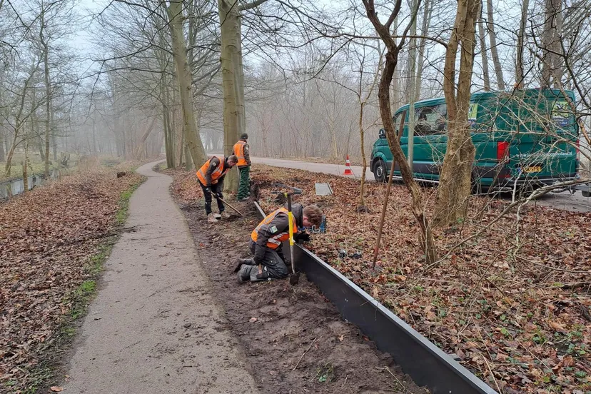 aanleg paddenscherm velsen 2