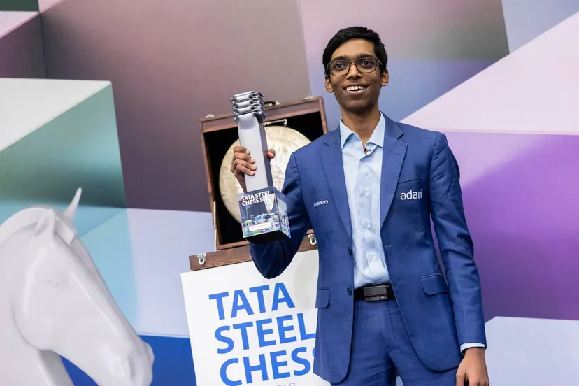 praggnanandhaa winner tata steel chess tournament