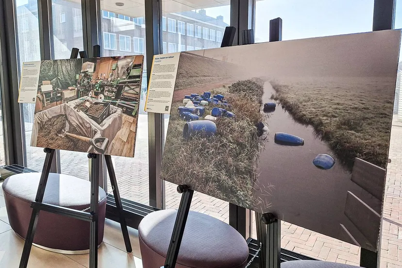 tentoonstelling uit zicht in beeld kopieren