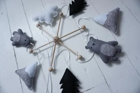 babymobiel stockfoto