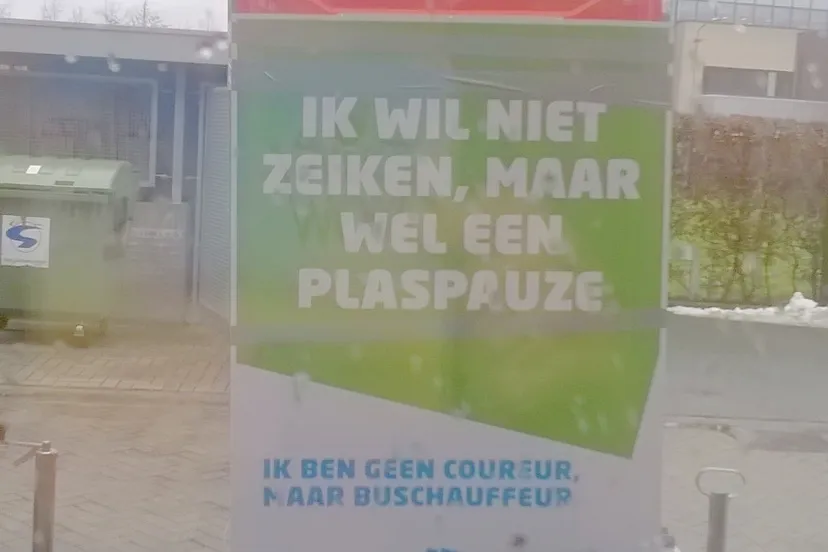dixie acties streekvervoer bord