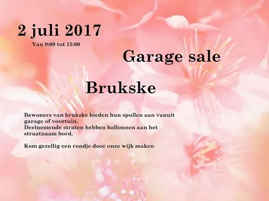 garagesale brukske