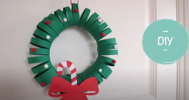 kerstkrans maken diy