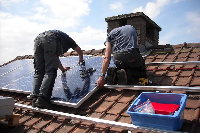 plaatsing zon zonnepanelen