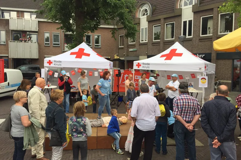 verkeersmarkt via twitter rode kruis